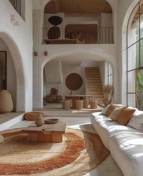 Wabi Sabi Living Room, Apartment Simple, Mediterranean Interior, Comfy Living Room, Japandi Interior, Mediterranean Home, Design Aesthetic, Dream House Decor, House Inspo