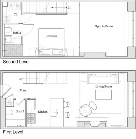 Loft Apartment Layout, Small Loft Apartments, Loft Layout, Axis Mundi, Loft Floor Plans, Apartment Plan, Loft House Design, Loft Plan, Duplex Plans