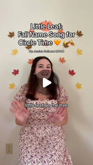 Jessica B. Gelineau MT-BC, RMP | Circle Time Coach on Instagram: "A simple, seasonal name song for September (or throughout the entire Fall season! 🎃🧡)   Answer the following poll in the comments down below! 👇  Do you…  A) Switch your name songs each month?   B) Switch your name songs each season?   C) Keep the name song hello throughout the year?   D) Not use a name song at all and instead use a general “hello” song?   Let me know 🤓✨   #circletimewithmissjess #preschoolmusic #earlychildhoodeducation #childrensmusic #teachersofinstagram" Hello Songs Preschool Circle Time, Fall Preschool Songs Circle Time, Fall Preschool Circle Time Activities, Hello Songs For Preschool, November Preschool Songs, Circle Time Ideas For Preschool Board, Circle Time Songs Kindergarten, Circle Songs For Preschoolers, Fall Songs For Toddlers