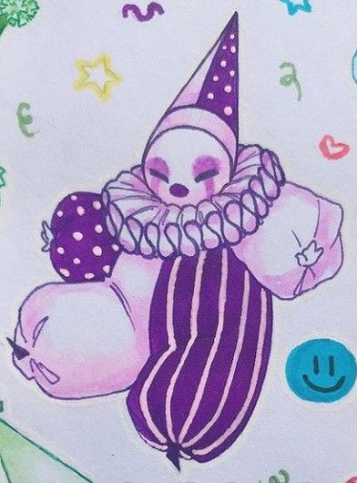 Pierrot Clown, Clown Tattoo, Theme Tattoo, Cute Clown, Arte Inspo, Arte Sketchbook, Cute Doodle Art, Book Art Drawings, Sketchbook Art Inspiration