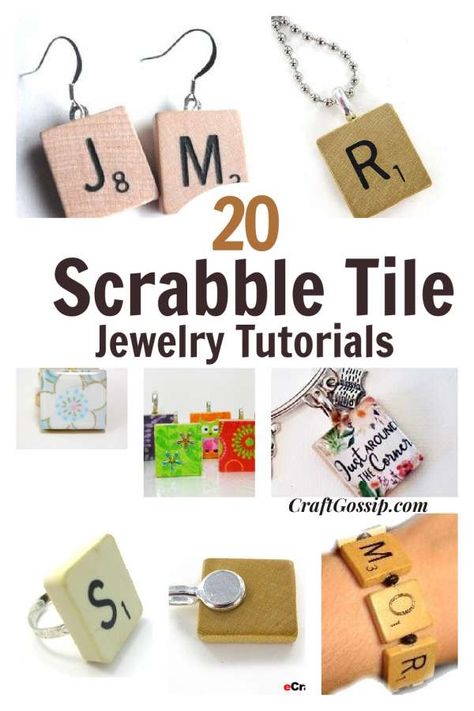 Scrabble Diy, Scrabble Tiles Coasters, Scrabble Jewelry, Scrabble Tile Jewelry, Scrabble Letter Crafts, Scrabble Tile Crafts, Scrabble Crafts, Domino Jewelry, Tile Jewelry