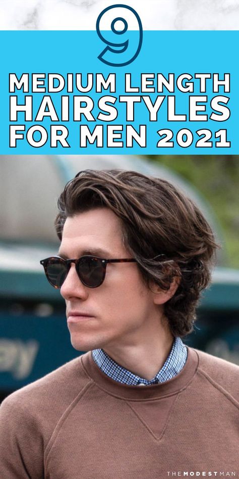 Popular Hairstyles for men in 2021 2022 Men Hairstyle, Men Haircut Styles 2022, Mid Hair Men Style, Men Hair Medium Length, Medium Length Hairstyle For Men, Men’s Medium Long Hairstyles, Mid Length Hair Styles Men, How To Style Mens Medium Length Hair, Haircut For Men Medium Length