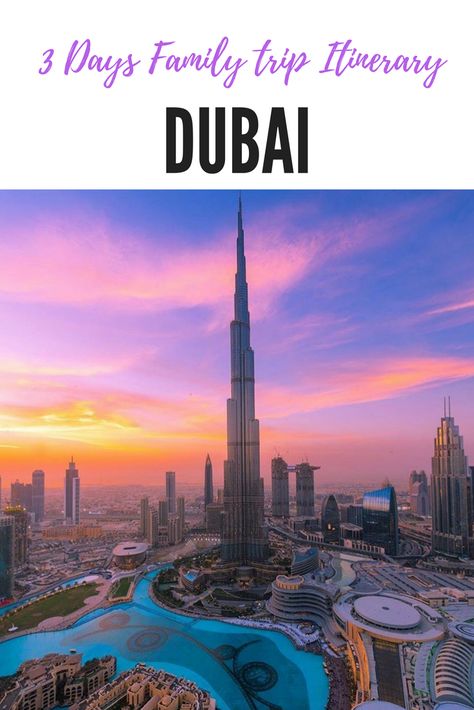 3 days in Dubai: Family trip Itinerary to the City of Gold Dubai Things To Do, Uae Travel, Dubai Travel Guide, Dubai Holidays, Dubai Vacation, Dubai Desert, Visit Dubai, Dubai Travel, Text Overlay