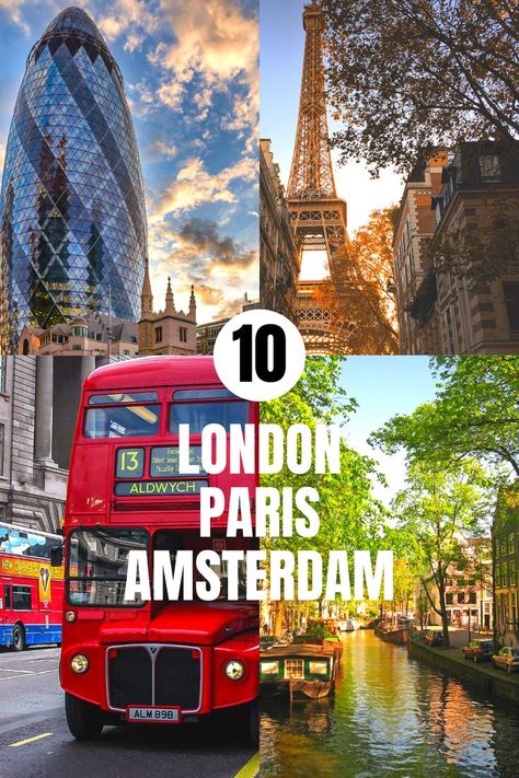 Belgium Itinerary, 10 Days In Europe, Amsterdam Vacation, Europe Trip Planning, Amsterdam Itinerary, Europe Itinerary, European Itineraries, France Itinerary, Paris Itinerary