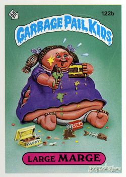 Large Marge Large Marge, Garbage Pail Kids Cards, Kids Series, Indian Tattoo, Garbage Pail Kids, Movie Memes, Kids Board, Kids Corner, Sticker Patches