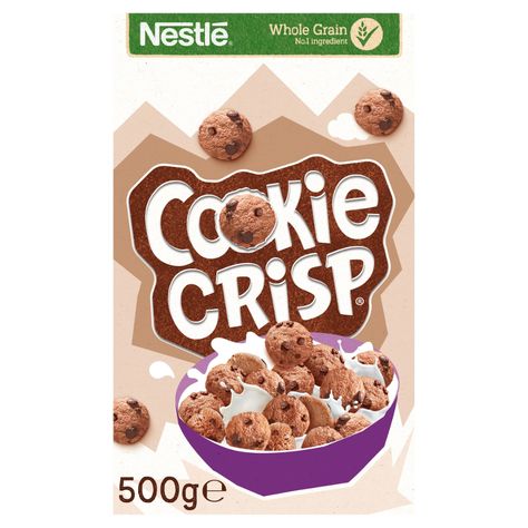 Buy Nestle Cookie Crisp 500g online at Iceland. Free next day delivery on orders over £40. Nestle Cookies, Cookie Crisp Cereal, Kids Cereal, Cereal Cookies, Iceland Food, Cereal Brands, Cookie Crisp, Make Chocolate Chip Cookies, Sour Cream And Onion