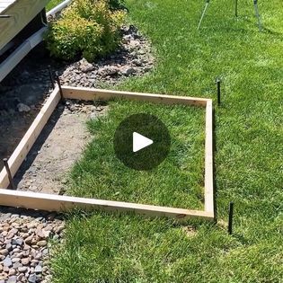 How To Pour A Small Concrete Pad - Deck Stair Landing | A step-by-step guide to pouring a small concrete pad (48" X 45").  Specifically, we are getting ready to install stairs for a deck but a similar pad... | By Everyday Home Repairs | Facebook Deck Repair, Concrete Pad, Stair Landing, Deck Stairs, Home Repairs, Outdoor Grill, Step Guide, Getting Ready, Cement