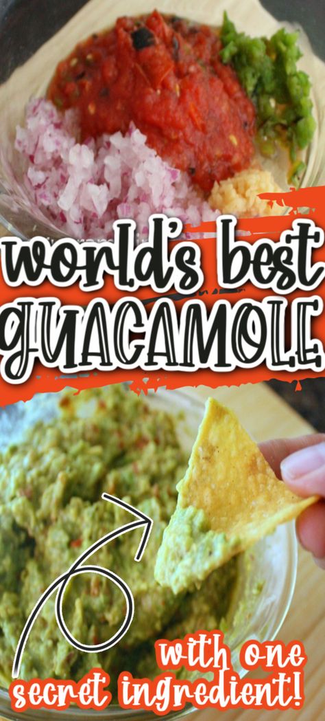 Recipe Guacamole, Mexican Guacamole, Oven Fried Chicken Recipes, Homemade Guacamole Recipe, Homemade Refried Beans, Refried Beans Recipe, Guacamole Recipe Easy, Avocado Recipe, Best Guacamole