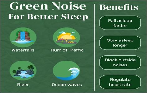 What Is Green Noise? - Does It Help Sleep Better? Green Noise Benefits, Sleep Foods Insomnia, Faithless Insomnia, Green Noise For Sleep, Green Noise, Ashwagandha Benefits, Noise Machine Sleep, Help Sleep, Benefits Of Sleep