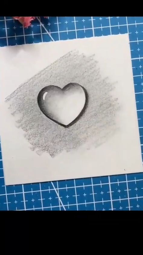 3d Art Drawing, Cool Pencil Drawings, Heart Drawing, Beauty Art Drawings, 캐릭터 드로잉, Painting Art Lesson, Pencil Art Drawings, Diy Canvas Art Painting, Hand Art Drawing