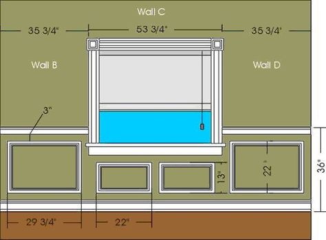 Applique Layout and Calculations I Elite Trimworks Flexible Moulding, Wainscoting Height, Wainscoting Hallway, Wainscoting Stairs, Wainscoting Kitchen, Wainscoting Bedroom, Beadboard Wainscoting, Wainscoting Bathroom, Flexible Molding