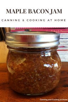 Bacon Jam For Canning, Canned Bacon Jam Recipe, How To Make Bacon Jam, Canning Recipes For Christmas Gifts, Canning Bacon Jam, Bacon Jelly Recipe, Canning Onions Recipes, Bacon Jam Recipe Canning, Maple Bacon Onion Jam