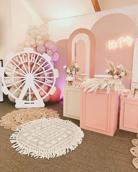 Babychella Party Ideas, Coachella 1st Birthday Party, Coachella Baby Shower Ideas, Coachella First Birthday Party, Babychella Baby Shower Ideas, Babychella 1st Birthdays, Coachella Birthday Party, Coachella Theme Party, Coachella Theme