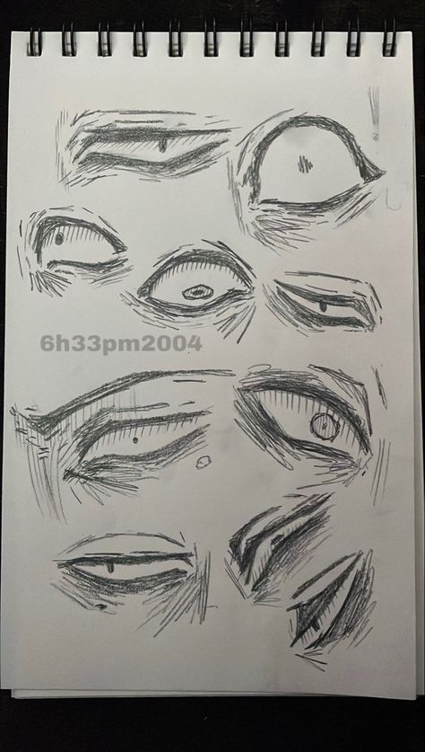 Facial Details Drawing, Guy Eye Reference, Eye Male Drawings, Crazed Eyes Drawing, Magic Markings On Skin Drawing, Crazy Eye Reference, Male Yandere Drawing Reference, Crazy Base Drawing, Person Pulling Eye Down Reference