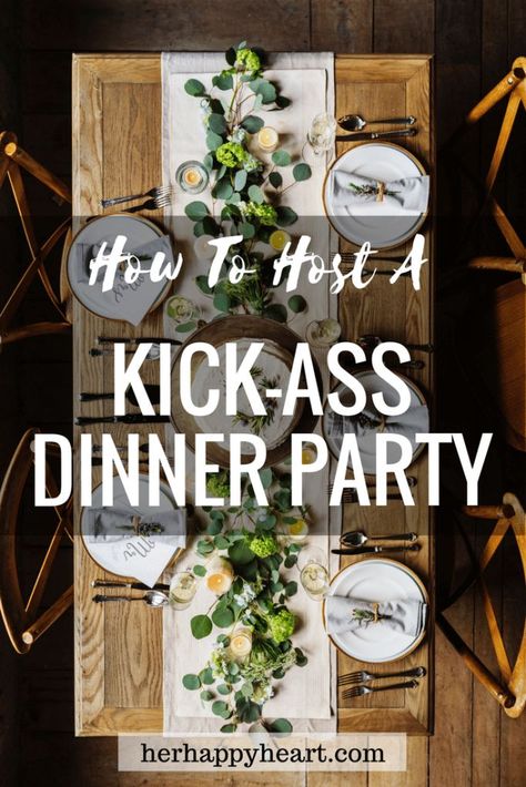 How to Host a Kick-Ass Dinner Party | Love the idea of entertaining but don't know where to start? Seasoned dinner host looking to up your game? Check out my tried and true tips for hosting an amazing dinner party! Boy Bedrooms, Big Boy Bedrooms Toddler, 3d Lockscreen, Easy Dinner Party Recipes, Diner Party, Dinner Host, Big Boy Bedrooms, Dinner Party Themes, Dinner Party Menu