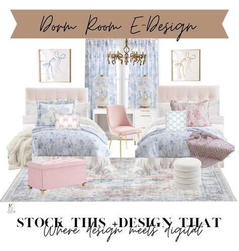 ✨Exciting news!✨ We added some Love Shack Fancy vibes to our dorm room and girl room collections! 💕🌹🌷 👉🏻stockthisdesignthat.com - purchase your e-design package for $250 and we’ll send you all of the links to the products and help you get your dorm room put together! We’ll also send you an essentials cheat sheet✏️ #loveshackfancy #dormroom #girlsdormdecor #girlsroom Love Shack Fancy Room Ideas, Love Shack Fancy Dorm Room, Love Shack Fancy Bedroom Aesthetic, Love Shack Fancy Dorm, Loveshackfancy Room, Loveshackfancy Bedroom, Love Shack Fancy Bedroom, Cute Bedspreads, Coquette Bedroom