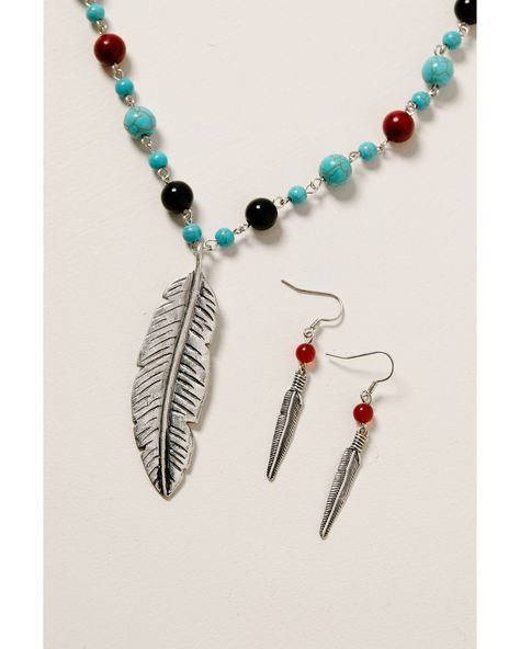 Feather earrings diy