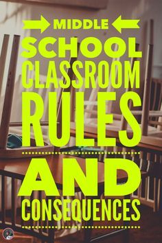 Classroom Rules And Consequences, Middle School Behavior Management, Middle School Management, Classroom Management Behavior, Middle School Behavior, Middle School English Classroom, Middle School Special Education, Middle School Classroom Decor, Teaching Classroom Management