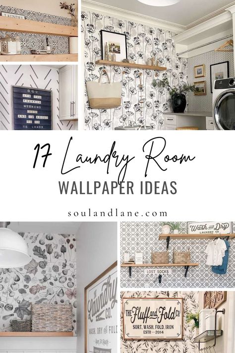 Say goodbye to uninspiring laundry rooms and hello to an injection of style! Elevate your space with these laundry room wallpaper ideas that will breathe new life into the drabness. From whimsical patterns to bold designs, find inspiration to create a laundry room that is as visually pleasing as it is functional. Make laundry day something to look forward to!