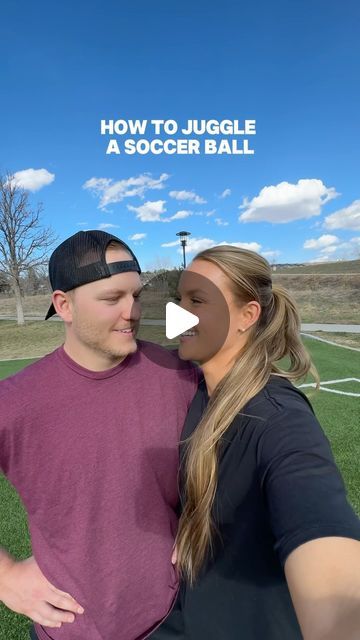 Brittany Isenhour on Instagram: "How to juggle a soccer ball ⚽️ if Trystan can do it, you can do it! 💀  @trystanisenhour sorry for coaching you like you’re 4 years old 😂  #soccer #footballer #soccerskills #soccertraining #soccerplayer #footballskills #soccertips" How To Juggle A Soccer Ball, Juggle A Soccer Ball, Women Soccer Players, How To Juggle, Soccer Stuff, Soccer Tips, Soccer Coaching, Soccer Skills, Soccer Training