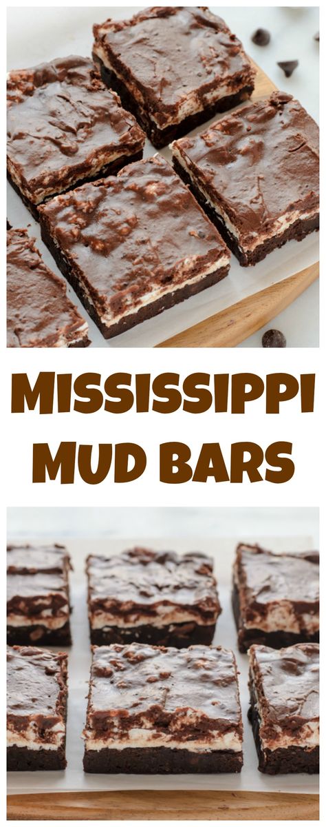 Mississippi Mud Bars. Marshmallow brownies covered in fudge! Mississippi Mud Bars, Mud Bars, Mississippi Food, Mississippi Mud Cake, Marshmallow Brownies, Mississippi Mud Pie, Paula Dean, Mississippi Mud, Chocolate Balls