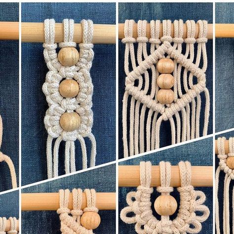 MACRAMESSAGE on Instagram: "NEW 🌟🙌🏻 PART 1️⃣0️⃣ #macrameparts 👈🏻 my hashtag The best thing a macrame teacher can give you!😉 🪢 +12 !!! MACRAME PATTERNS WITH BEADS BY MACRAMESSAGE for your macrame projects ❤️ (PART 10) Subscribe 👉🏻📍YouTube Sasha Macramessage 👍🏻 Add to notes! 👆🏻This is a very helpful macrame collection by Sasha MACRAMESSAGE❤️ come in handy😉 . . . . . . . . . . . . . . __________________________________________________ #handmade#diy#macrame#macramewallhanging#macramel Sasha Macramessage, Macrame Strap, Macrame Beads, Macrame Mandala, Macrame Knots Pattern, Small Macrame, Macrame Wall Decor, Thread & Yarn, Diy Macrame