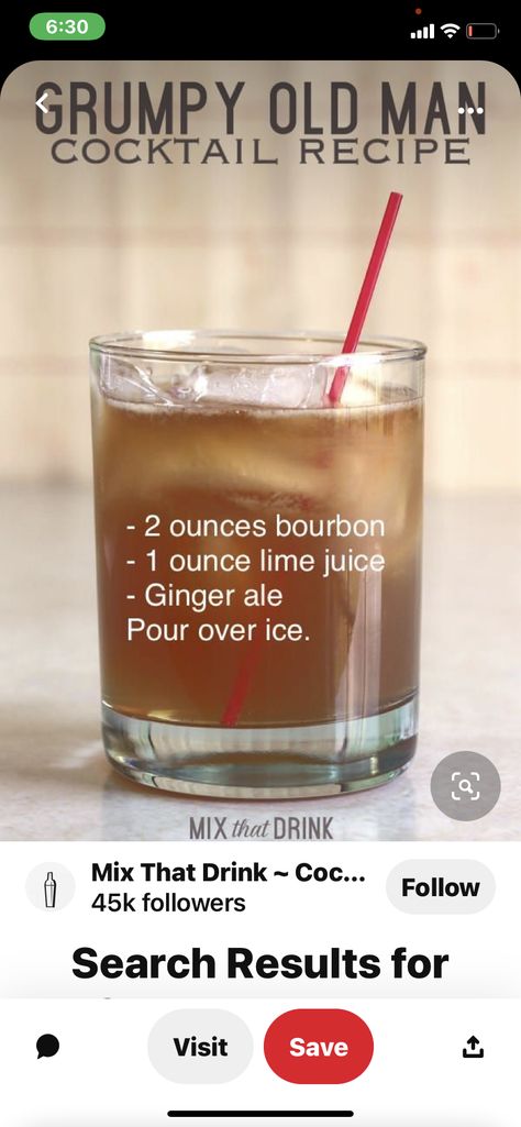 Bartender Drinks, Liquor Drinks, Cocktail Drinks Recipes, Cooking Wine, Ginger Ale, Drink Up, Dessert Drinks, Craft Cocktails, Wine And Spirits