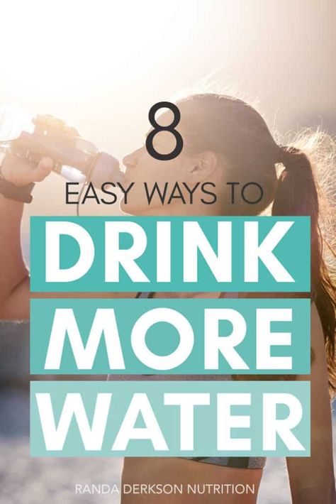 8 Ways to Drink More Water | Randa Derkson Ways To Drink More Water, Drink App, Increase Water Intake, Plant Nanny, 80 Day Obsession, Natural Face Cleanser, Daily Water Intake, Things To Ask Siri, Sugary Drinks