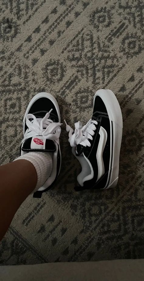 Sneakers, White, Black