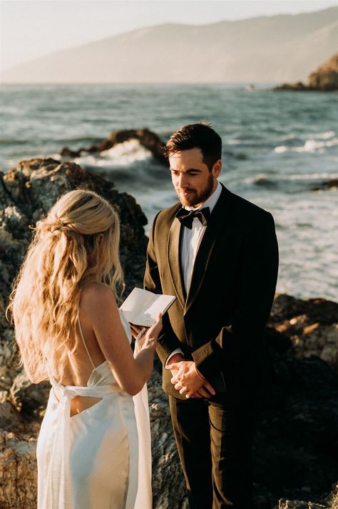 Wind and Sea Big Sur wedding Big Sur Wedding Venues, Cliffside Wedding, Northern California Elopement, Wedding First Dance, Big Sur Wedding, Sea Wedding, California Elopement, Kansas City Wedding, 100 Layer Cake