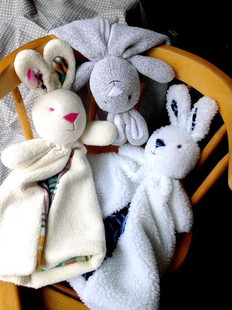 Security Blanket Sewing Pattern, Lovey Sewing Pattern, Animal Security Blanket, Blanket Sewing, Lovey Baby Blanket, Custom Bunny, Bunny Lovey, Baby Security Blanket, Baby Sewing Projects