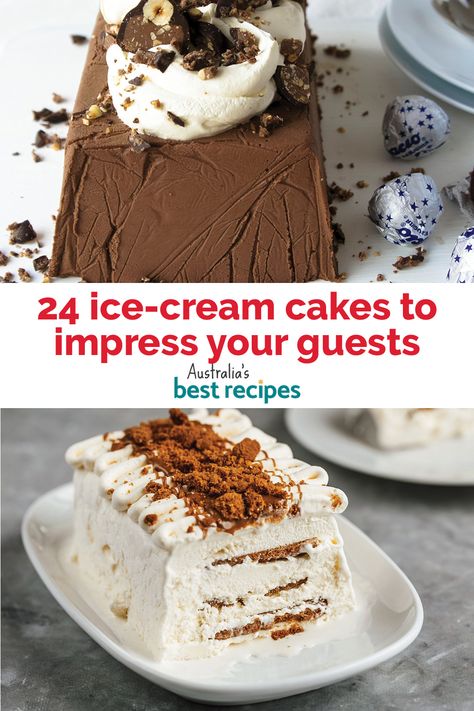 Ice Cream Log Cake, Ice Cream Dessert Recipes Easy, Frozen Ice Cream Desserts, Ice Cream Cakes Recipe, Ice Cream Christmas Desserts, Xmas Ice Cream Cake, Ice Cream Cake Christmas, Ice Cream Cakes Homemade, Desserts With Ice Cream