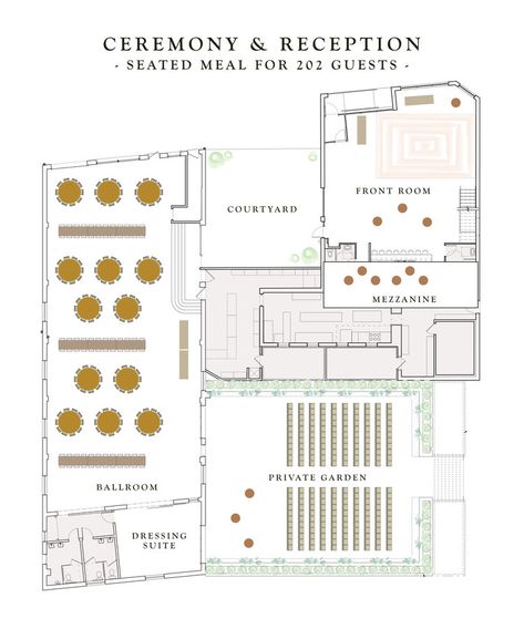 Event Venue — The Cookery Event Venue Layout Floor Plans, Event Center Floor Plans Wedding Venues, Small Event Center Floor Plans, Event Venue Design Modern, Event Venue Design Layout, Event Venue Floor Plan, Event Center Ideas, Marriage Hall Plan Layout, Event Center Floor Plans