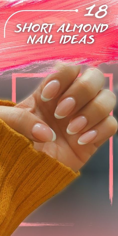 Short Pointy Almond Nails, Pointy Almond Nails, Pointy Almond, Short Almond Shaped Nails, White Summer Nails, Almond Shaped Nails, Short Almond Nails, Pointy Nails, Spring Palette