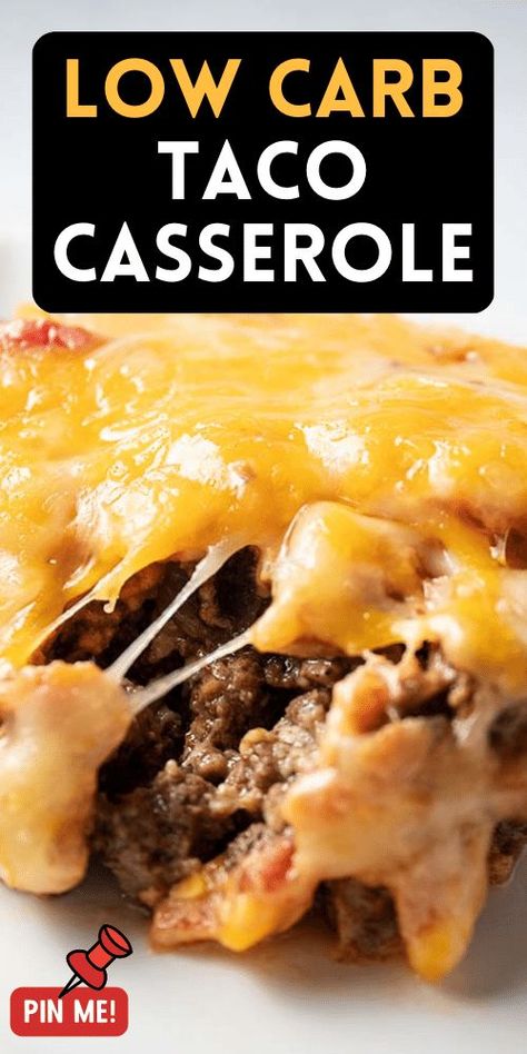 Cheesy Mexican Taco Casserole (low Carb), Keto Recipes With Low Carb Tortillas, Low Fat Casserole Recipes, Keto Taco Bake, Low Carb Mexican Casserole, Low Carb Mexican Recipes, Keto Taco Shells, Low Carb Casserole Recipes, Low Carb Taco Casserole