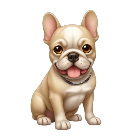 AI emoji generated from the prompt: Bouledogue français beige French Bulldog Emoji, Beige Emojis, Ios18 Stickers, Shrinky Dink Keychain, Pink Emojis, Apple Emoji, Ios Emojis, Aesthetic Emojis, Emojis Iphone