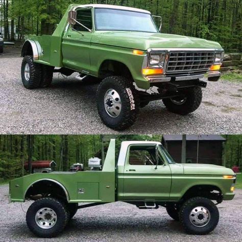 An old Cowboy in a New world. — Nice Flatbed Dually Trucks, Diy Truck Mods, 79 Ford Truck, Old Cowboy, 1979 Ford Truck, Big Ford Trucks, Car Builds, Custom Truck Beds, Flatbed Truck