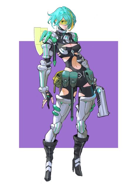 Cyberpunk Suit, Cyberpunk Design, Battle Suit, Cyberpunk Girl, Cyberpunk Character, Concept Art Character, Cyberpunk Art, Female Character Design, Character Design References