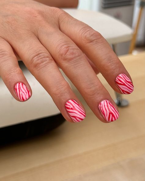 animal print is here to stay 🫡 this set of pink & red zebra print nails was a delight to paint obsessed using Holly & Carries Cosmo by @the_gelbottle_inc i’ve such a backlog of delicious sets, they’re on the way ⚡️ along with some news about my job situation 😌 with good care + daily cuticle oil application these will stay in great condition for 3-4 weeks i’m caitlin, a home studio based nail tech in colchester ⚡️ #colchester #colchesternails #essex #essexnails #zebranails #zebraprin... Pink And Red Zebra Nails, Bright Zebra Print Nails, Red Zebra Print Nails, Red Zebra Nails, Animal Print Uñas, Uñas Animal Print, Pink Zebra Nails, Red Zebra Print, Zebra Print Nails