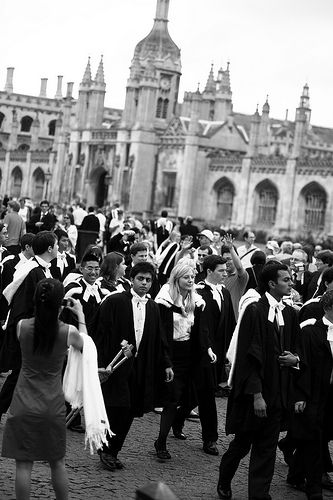 Graduation outside King's | Flickr - Photo Sharing! Cambridge Student, King's College Cambridge, Oxford English, Cambridge Uk, King's College London, University Graduation, King's College, University Of Cambridge, York University