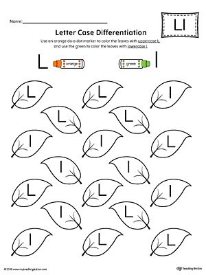 Letter Case Recognition Worksheet: Letter L Worksheet.This fun and coloring activity helps preschoolers and kindergarteners recognize the difference between the uppercase and lowercase letter L. Letter L Words, Letter L Crafts, Letter L Worksheets, Preschool Behavior, Calendar Worksheets, Letter Recognition Worksheets, Letter Worksheets For Preschool, Flamingo Craft, Kindergarten Letters