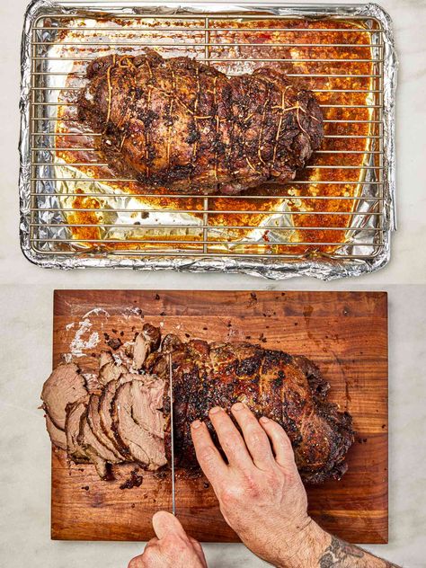 Roasted Boneless Leg Of Lamb Recipes, Roast Boneless Leg Of Lamb, Boneless Butterflied Leg Of Lamb Recipes, Boneless Lamb Leg Roast Recipes, Leg Of Lamb Roast Boneless, Boneless Leg Of Lamb Recipes, Boneless Lamb Leg Roast, Slow Roast Lamb Leg, Boneless Lamb Leg Recipe