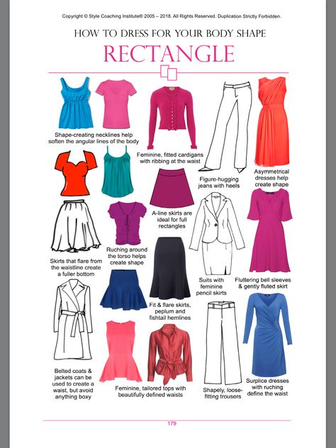 Style Tips For Rectangle Body Shape, Capsule Wardrobe Rectangle Body Shape, Athletic Body Type Outfits, Rectangular Body Shape Outfits Style, Body Shape Rectangle, Rectangle Body Shape Fashion, Body Type Clothes, Rectangle Body Shape Outfits, Dress For Body Shape