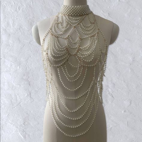 Body chain jewelry outfit