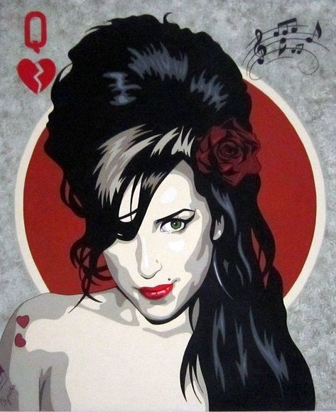 Beatles Artwork, Amy Winehouse Style, Celebrity Art Portraits, Celebrity Artwork, Rock Poster Art, Trans Art, Monochromatic Art, Rock N Roll Art, Lino Art