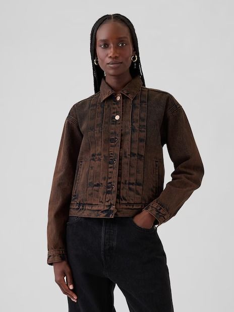 Shop Women's Clothing | Gap Brown Denim Outfit, Brown Jean Jacket, Brown Denim Jacket, Brown Denim, Activewear For Women, Tuxedo Style, Water Saving, New York Style, Gap Women