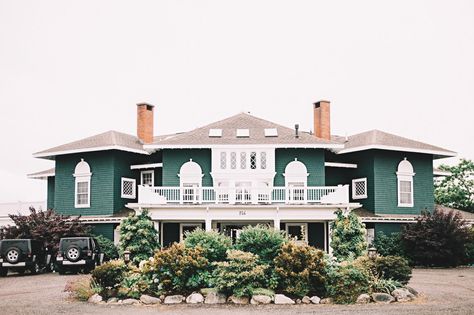 Stockton Springs, Maine | Stay at: French's Point Maine Wedding Venues, Green Wedding Inspiration, Build Inspiration, Retreat House, Garden Venue, Ocean Air, Destination Wedding Venues, Maine Wedding, Unique Venues