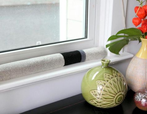 Window Draft Stopper, Window Draft, Savings Ideas, Diy Generator, Diy Pom Poms, Door Draught Stopper, Door Draft, Draught Excluder, Reduce Energy