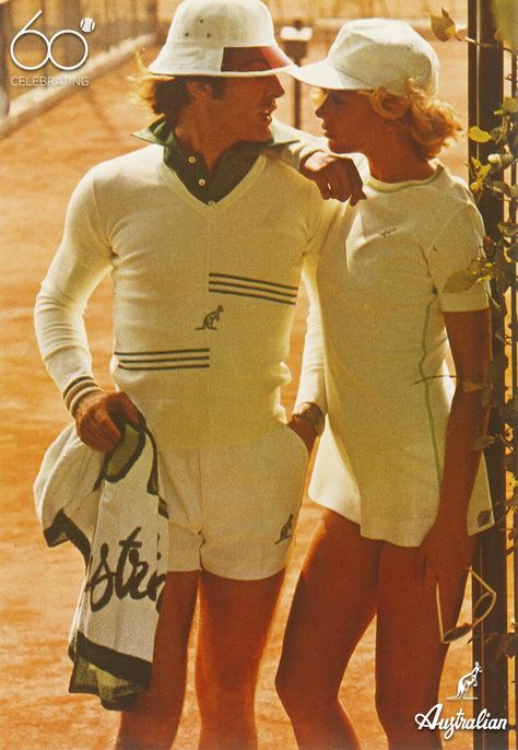 80s Sports Fashion, Tennis Fashion Editorial, Monogram Outfit, French Outfit, Vintage Tennis, Retro Sports, Retro Sport, Vintage Sportswear, Tennis Fashion