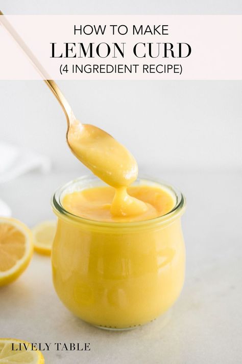 Dairy Free Lemon Curd, Microwave Lemon Curd, Easy Lemon Curd, Lemon Curd Recipe, Carlsbad Cravings, Curd Recipe, Dessert Aux Fruits, Pretty Life, Oreo Dessert